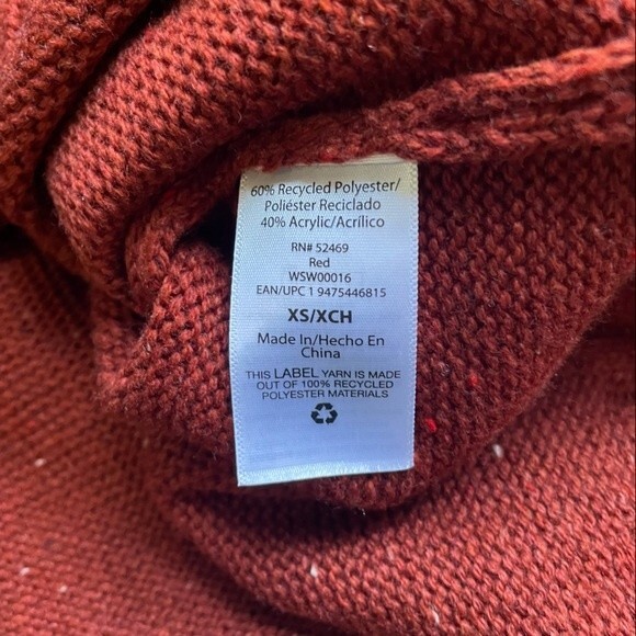 Free Assembly Sweater Roll Neck Rust Fleck Speckled Cozy Pullover Womens Size XS - Picture 5 of 8